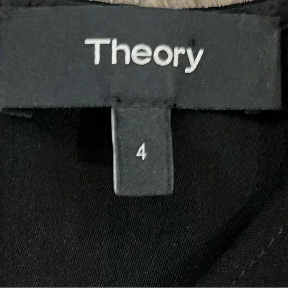 Theory black dress size 4 - Picture 2 of 2